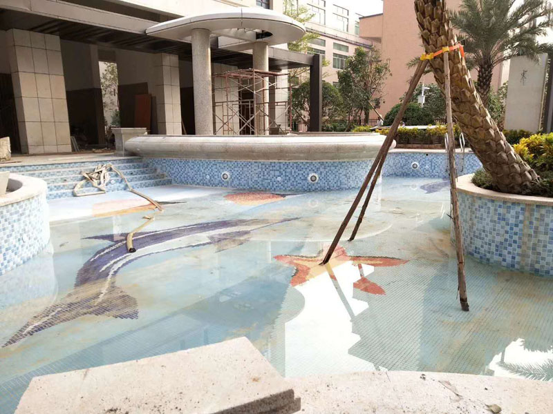 河源幸福里泳池工程