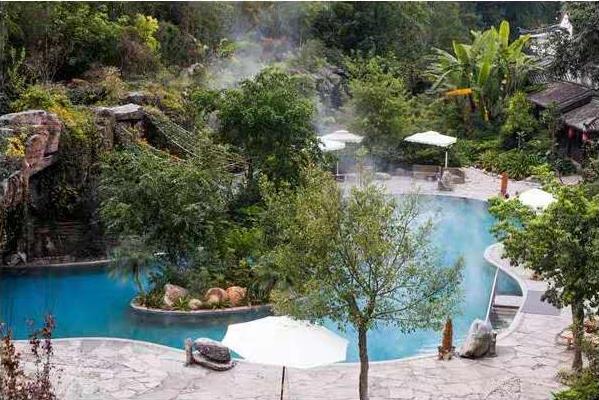 清远度假村温泉泳池